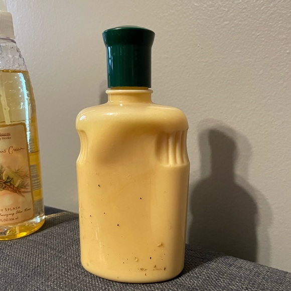 Vintage Bath & Body Works Rich Citrus Cream Body Splash 8oz Lotion 8oz +75% Full - Picture 3 of 5